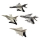 thumbnail image 5 of Modelo de combate de simulación perfke 1:144 Fighter Diecast Avión Juguetes, 5 of 9