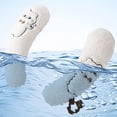 thumbnail image 6 of MOMOJIA Thick Plush Toilet Seat Cover Soft Warm Slip Proof Bathroom Accessory Winter Use, 6 of 8
