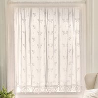 White Heritage Lace Curtains Walmart Com