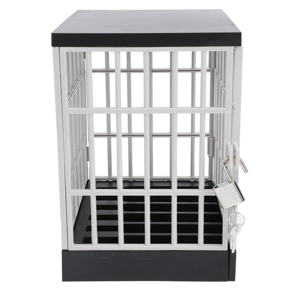 Caja De Bloqueo De La Cárcel Del Teléfono Celular, Jaula De Plástico Para La Prisión De La Prisión Para La Prisión Para La Fiesta De La Familia En El Aula Fun Fun Presente,