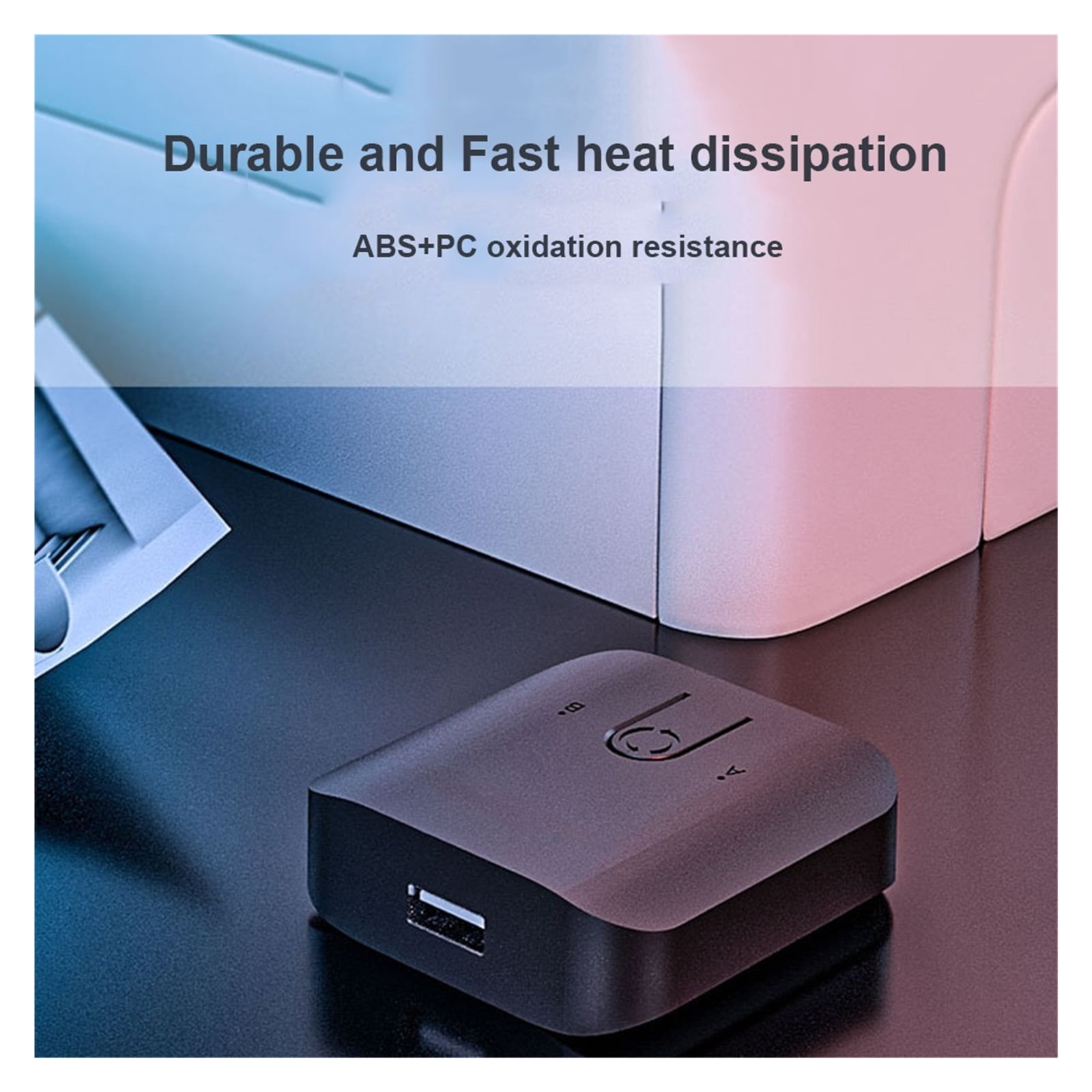 Portable USB HD KVM Switch 1080P Capture Box Splitter for Sharing Monitor Printer Keyboard Mouse
