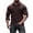 Grey, variant on Mens Shirts, Awwp Autumn 3D Printed Plaid Single Breasted Long Sleeve Shirts for Men Navy XXL