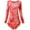 Red, variant on 2026 ! asdoklhq Womens Plus Size Tops,Women's Tie-Dye Medium Long Bottom Blouse Lace Long Sleeve Round Neck T--Shirt