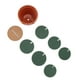 thumbnail image 4 of Juego de 7 posavasos divertidos y funcionales, antideslizantes, resistentes al calor y con soporte para macetas, con forma de cactus verde, 4 of 8