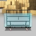 thumbnail image 3 of 2200LBS Foldable Drywall Cart Dolly Folding Plywood Plasterboard Glass Trolley, 3 of 16