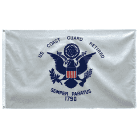 Coast Guard 3 ft. x 5 ft. Outdoor Flag
