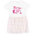thumbnail image 3 of Inktastic My Yaya Loves Me Granddaughter Dinosaur Girls Toddler Dress, 3 of 5