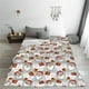 thumbnail image 5 of Balery Christmas Santa Claus Manta de Felpa Suave y Acogedora – Cobija de Franela Aterciopelada para Cama, Lavable y Cálida para Sofá, Mascotas, Transpirable-40"x30", 5 of 7
