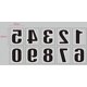 thumbnail image 3 of SLS3 Temporary Race Number Tattoo | Temporary Tattoos Numbers Pack of 100 | Ideal for Triathlon | Running | Cycling (100), 3 of 7