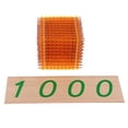 thumbnail image 2 of Mil para Calcular + de Número 1000 Impreso, Juguete Educativo, Material Matemáticas para Sunnimix Juguete de matemáticas Montessori, 2 of 6