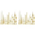 thumbnail image 3 of 4Pcs Quartz Clock Movement Part 12Set Gold Hands Contain Numerals Kit, 3 of 5