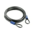thumbnail image 2 of Schlage 3/8 in. W X 15 ft. L Steel Double Locking Double Loop Cable, 2 of 2