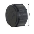 thumbnail image 2 of Hot Tub Compatible With Caldera Spas Drain Valve Cap DIY70531, 2 of 6