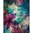 thumbnail image 4 of Maki 15x18 Black Ornate Wood Framed With Double Matting Wall Art Titled - The Bloom I, 4 of 6