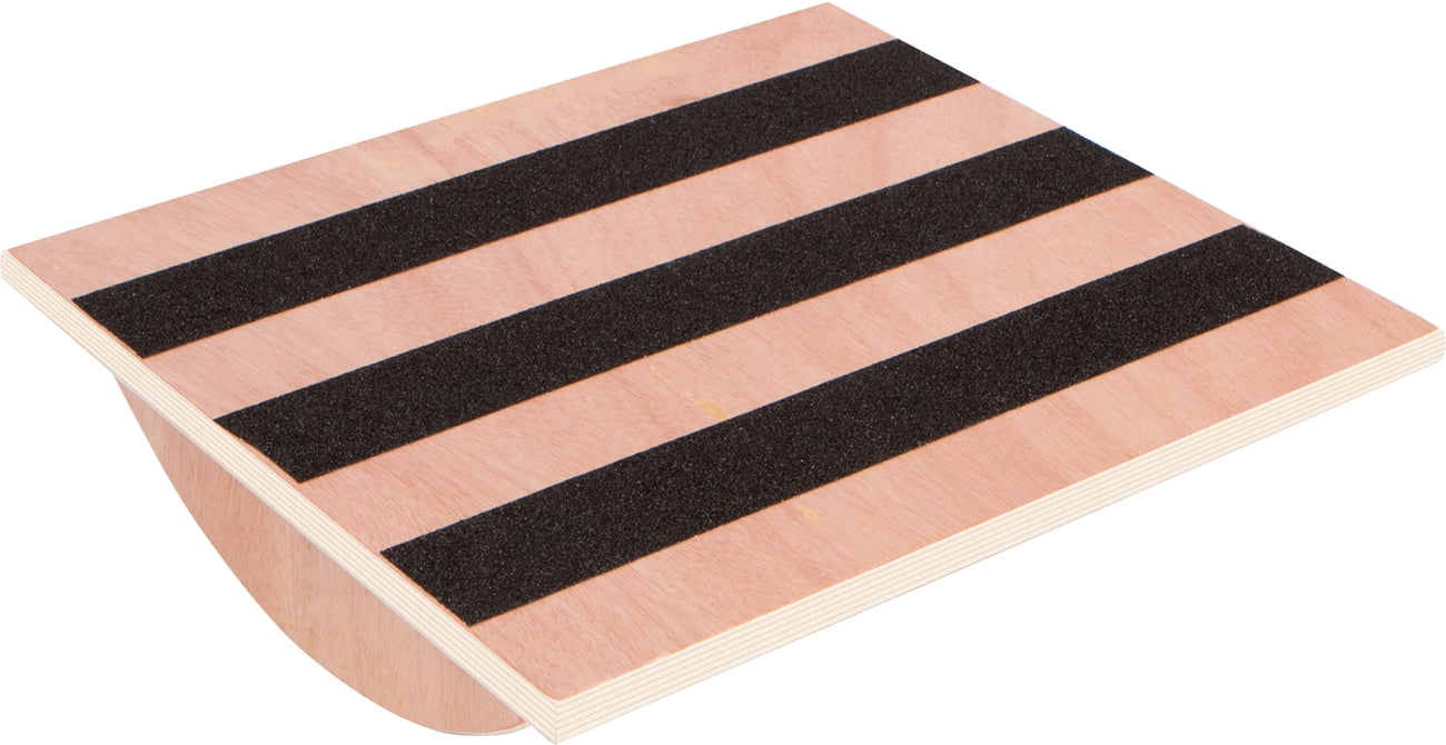 trademark innovations 18" wood wobble balance board trainer 