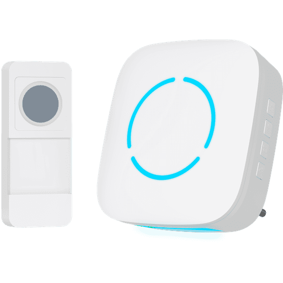 Surnice Wireless AC Doorbell With Night Light, Waterproof, 36 tunes, Remote control