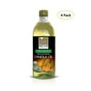 Native Harvest Organic Non-GMO Naturally Expeller Pressed Canola Oil, 1 Litre (33.8 FL OZ) 4 Packs