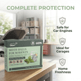 thumbnail image 2 of Moth Balls 10 Pack - Peppermint Oil Natural Rodent & Pest Repellent for House, Garage, Attic | Non-Toxic | Fast Acting | 60 Day Protectio, 2 of 5