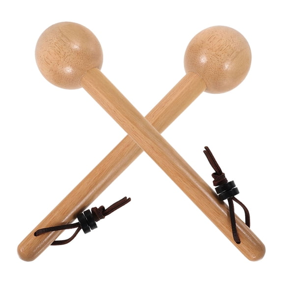 Worgeous 2Pcs Baseball Glove Mallet Wooden Mallet Hammer for Baseball Portable Softball Glove Hammer