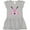 AC-Heather Grey, variant on Inktastic Field Hockey Sticks Girls Baby Dress