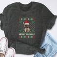 thumbnail image 6 of EcoLoom Merry Pugmas Ugly Christmas Short Sleeve Unisex T Shirt, 6 of 6