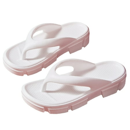 

Flip Flops Sandals Unisex: Non-skid Soft Thicken Beach Sandals Bathroom Slippers