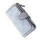 thumbnail image 1 of Sonducket Cartera de tipo largo para almacenamiento de cambio de mujer, cartera portátil de cuero con cierre de cremallera para niñas, tarjetero de Carteras Azul Sonducket AP000899-01, 1 of 1