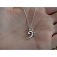 thumbnail image 3 of Bass Clef & Beyond Infinity Toggle Chain Necklace, 3 of 6
