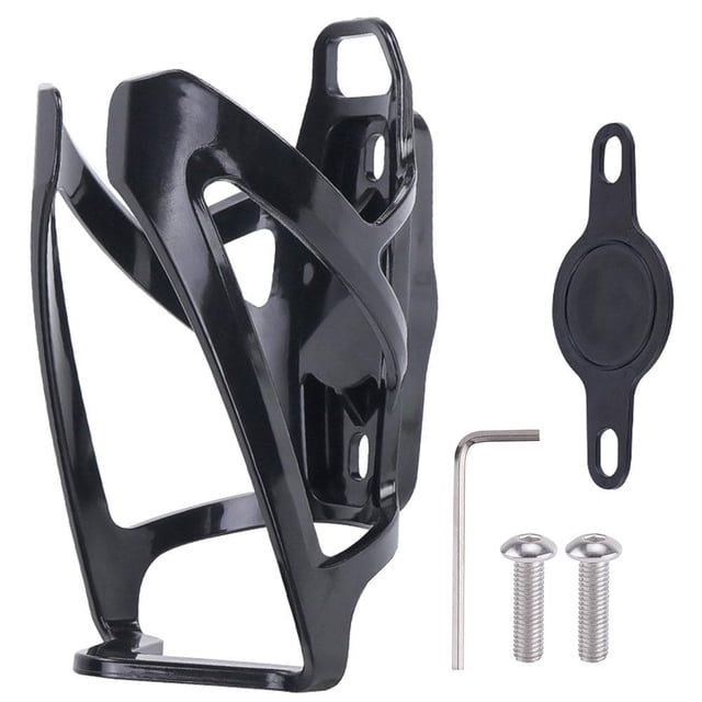 SharkTRUE Sturdy PC Bicycle Airtag Water Bottle Holder With Secure Fit & Arc Design