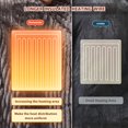 thumbnail image 4 of Homemate Heated Blanket Electric Throw - 50"x60" Heating Blanket Throw 1/2/4/6/8 Hours Auto-Off 10 Heat Levels Over-Heat Protection Soft Flannel Sher, 4 of 7