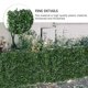 thumbnail image 3 of USHOBE 2Ud Paneles De Césped Artificial Verde Para Decorar Pared Interior Y Exterior Con Alta Densidad, 3 of 6