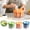 A, variant on FGJHF For Freezing Large Clear Ice Cubes Silicone Ice Tray For Party Cocktails And Beverage Reusable Stackable Ice Makers For Home Kitchen