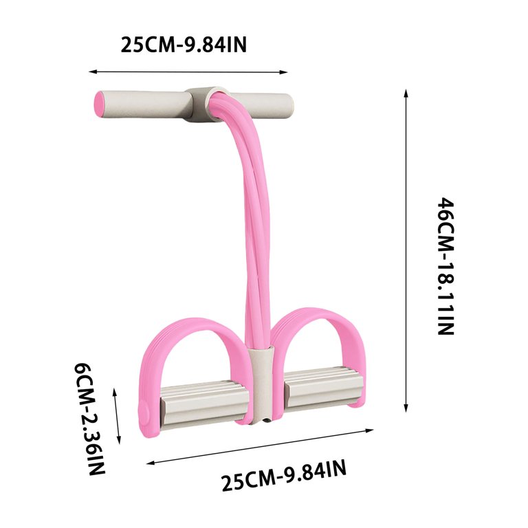 Fashion Puller Exercise, 4Tube Pedal Resistance Device, Pedal 