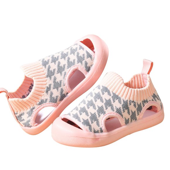 NOKIO Toddler Boys Girls Sneakers Flyweaving Mesh Breathable Non Slip Outdoor Casual Shoes Lightweight Hiking Adventure Active Play Comfort Trail Runner
