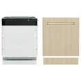 thumbnail image 5 of Zline Dwvz-24-G 24" Wide 15 Place Setting Built-In Panel Ready Top Control Dishwasher -, 5 of 7