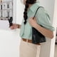 thumbnail image 4 of Bolso bandolera sencillo para mujer, bolso Hobo de Color sólido, bolso de viaje femenino de cuero PU, 4 of 6