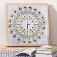 thumbnail image 1 of Cuadros Decorativos DIY forma especial diamante pintura flor pared reloj artesanía bordar decoración Ndcxsfigh Nuevos Originales, 1 of 8