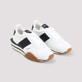 thumbnail image 3 of Tom Ford Men's White Leather Sneakers White Sizes UK 1-15, 3 of 3