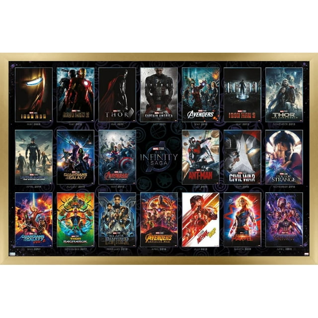 Marvel Avengers : La Saga Infinity - Grille d'une feuille