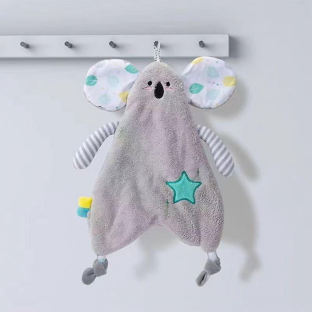 Toallas de mano de algodón absorbente de felpa gris WEIHJMXG