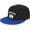 Blue, variant on Flag of Argentina Snapback Hat Adjustable Washable Adult Flat Brim Hip Hop Hat White
