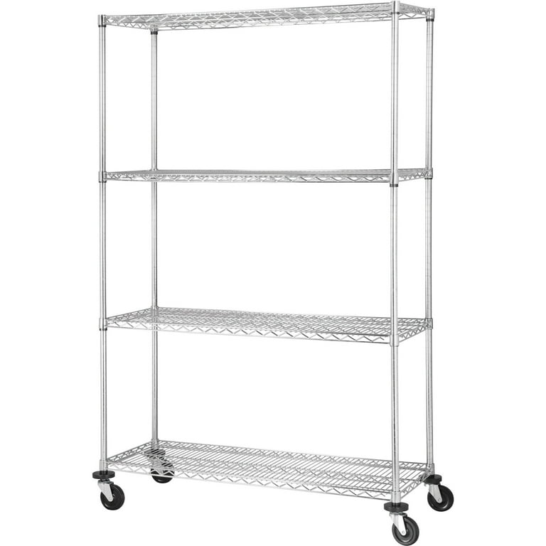 Lorell Industrial Adjustable Wire Shelving Starter Unit, Sold as 1 Each Lorell Industrial Adjustable Wire Shelving Starter Unit, Sold as 1 Each