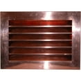 thumbnail image 3 of Copper Louvered Gable End Vent Vent Size: 12" W x 24" H, Mount Type: Stucco, 3 of 4