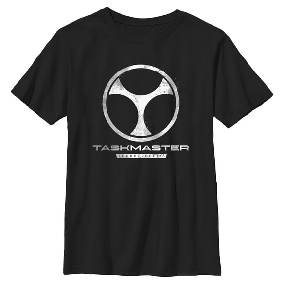 Boys Marvel: Thunderbolts Taskmaster Logo T Shirt