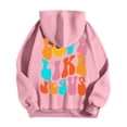 thumbnail image 4 of MHFRRA Sudaderas y Sudaderas para Hombre, Sudaderas Casuales de Manga Larga con Estampado para Uso Diario, Ajuste Cómodo, Diseño Moderno para Otoño E Invierno Rosa, 4 of 5