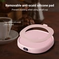 thumbnail image 3 of Coffee Mug Warmer & You are Awesome Mug Set, Electric Cup Warmer for Desk, Beverage Warmer with 4 Temperature Setting, 8-Hours Auto Shut Off, 3 of 9
