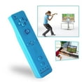 thumbnail image 2 of Wii Motion Plus Controller Nintendo Wii Controller And Nunchuk Motion 2 In 1 Built Movement Plus Remote Control Set For Nintendo Wii And Wii Console U With Silicone Cover-Blue, 2 of 6