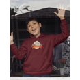 thumbnail image 2 of Cartoon Hungry Ghost Festival Hoodie Juniors -Image by Shutterstock,  Large, 2 of 4