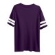thumbnail image 3 of Mujeres Más Tamaño de Manga Larga Tops Cuello Redondo Camisa Casual Camiseta Top para la Primavera Verano Uso Diario Más Tamaño Casual Tops, 3 of 5