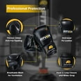 thumbnail image 6 of FITVEN Freestanding Punching Bag with Boxing Gloves Heavy Boxing Bag with Suction Cup Base for Adult Kids - Men Stand Kickboxing Bag, 6 of 7